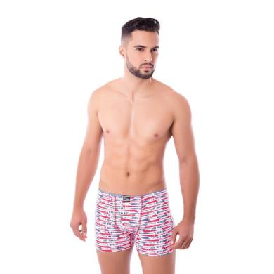 Box - 102 - Cueca Box Estampada - Microfibra.